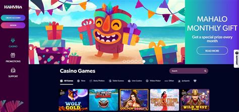 kahuna casino review
